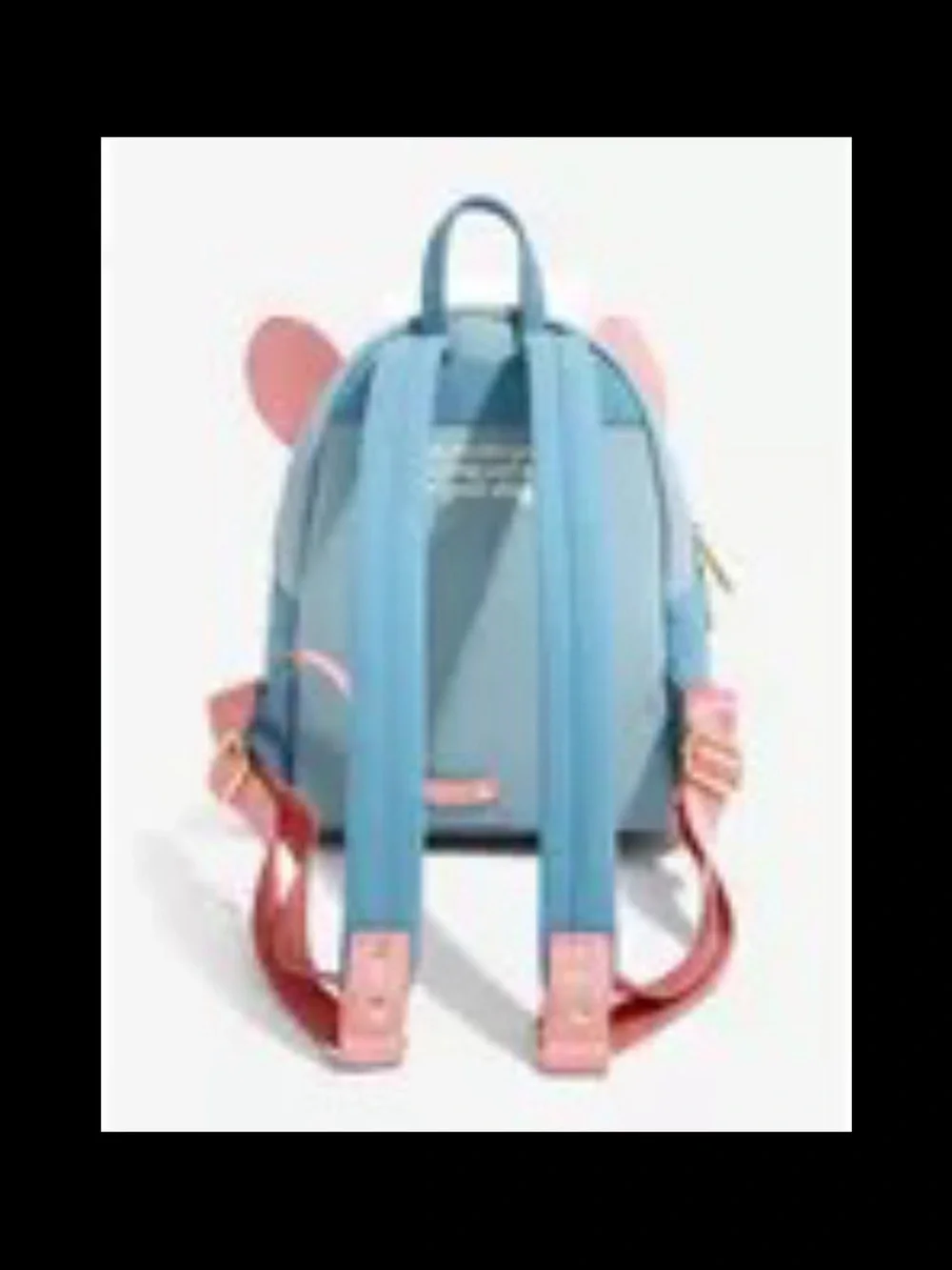 Loungefly Mouse & Cheese Mini Backpack - Light Blue, Yellow & Pink